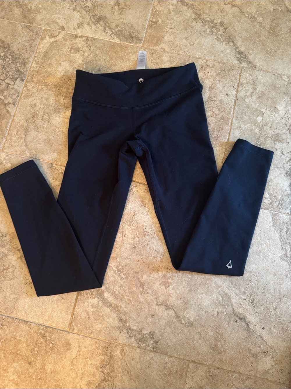 Ivivva Girls Dark Navy Performance Leggings size 10